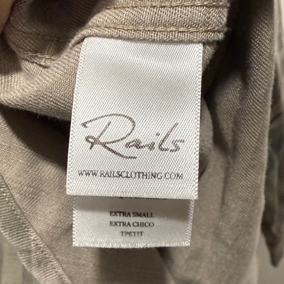 Rails Marcel Embroidered Camo Shirt Women’s XS - Picture 5 of 6